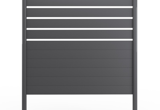 Silvadec-Sichtschutzzaun-Zaundiele-Alu-Anthrazit-sandgestrahlt-13